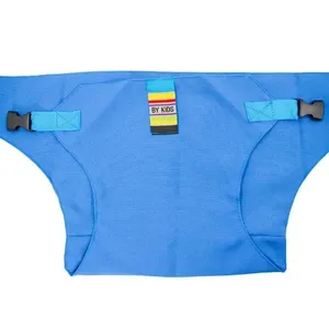 Cinto Alimentação Infantil Segura Bebe Na Cadeira Portatil Amarelo Azul