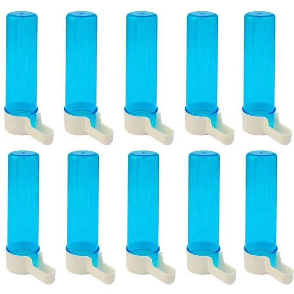 Bebedouro Italiano P Malha Fina Azul 75ml Kit 10 Unid