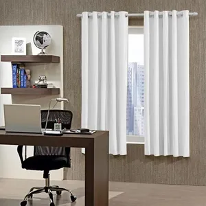 Blackout para Varão 260X170cm em PVC com Ilhós Bella Janela Branco/Cinza