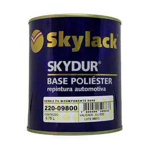 Verniz Pu Bicomponente 9800 + Catalisador 098 - Skylack Sem Variação único