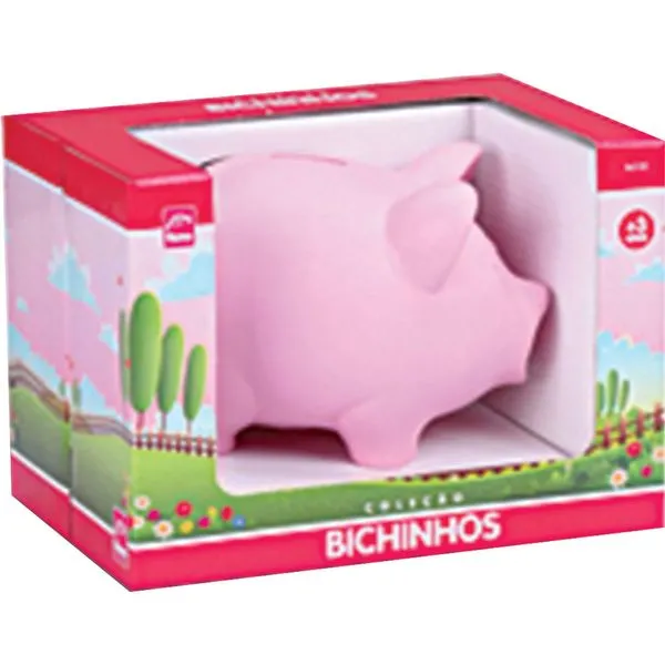 Coleção Bichinhos Porquinho Rosa 0102 Roma