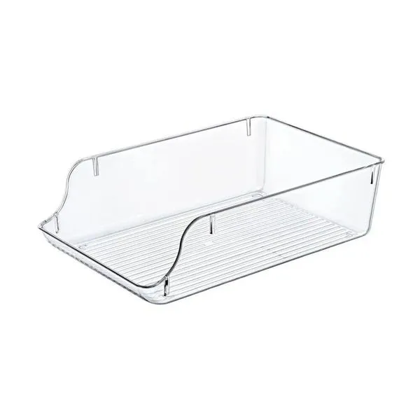 Organizador De Latas Transparente G Despensa Geladeira Refrigerantes Cervejas