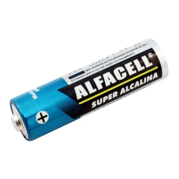 Pilha Pequena Alcalina com 10 LR610C Alfacell