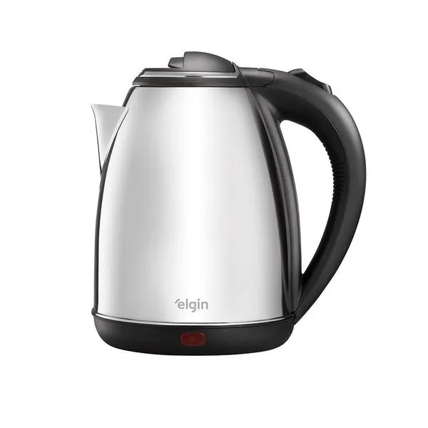 Chaleira Inox 2L - Jarra Sem Fio Desligamento Automático 1.200W 110V