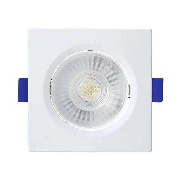 Spot De Led Embutir Slim Mr16 Quadrado 6w Bivolt Blumenau 6500k Luz Fria