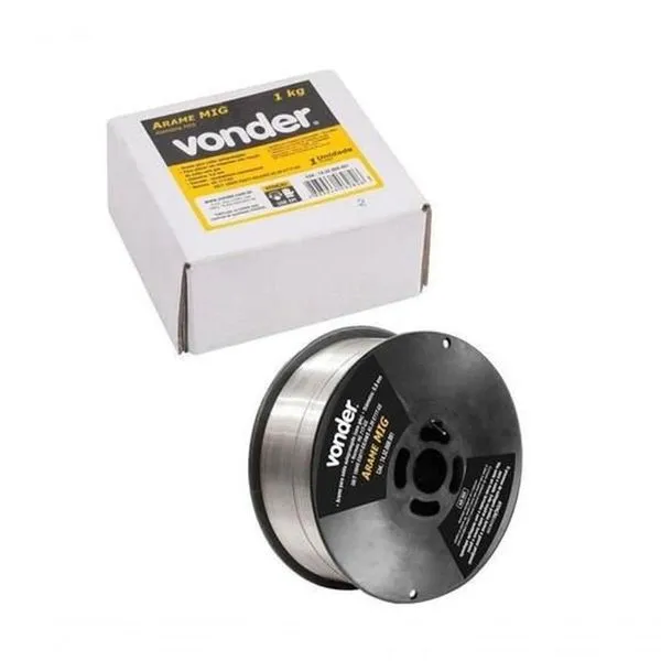 Arame Solda Mig 0.8 1kg - Vonder Sem Variação único