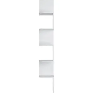 Estante De Canto Multivisão Branco