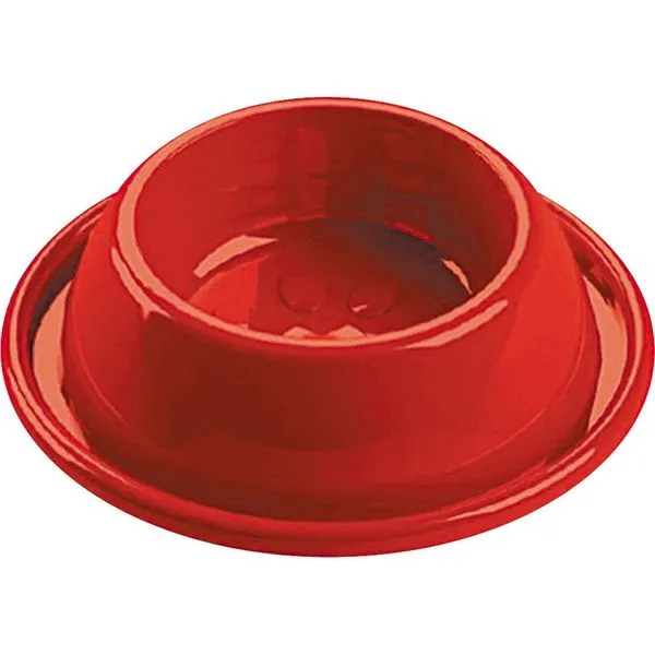 Comedouro Anti-formiga Pet Injet Perolizado M Vermelho