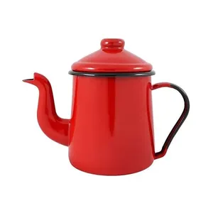 Cafeteira Tradicional Esmaltada Vermelho 1,1 L Ewel