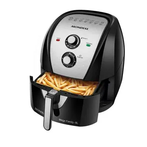 Air Fryer Mondial 8L 1900W AFN-80-BI | Preto/Inox (220 V)