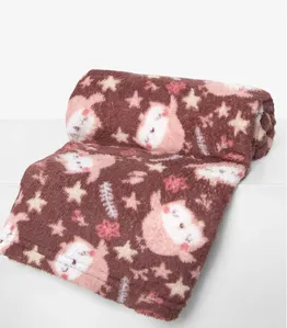 Manta Infantil Microfibra Bene Casa Vermelho UN / Vermelho
