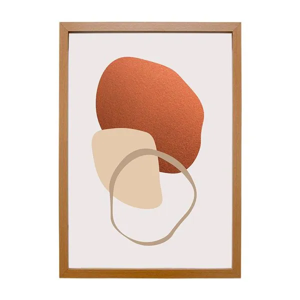 Quadro Decoração sem Vidro 30X40cm Abstrato