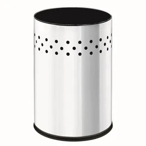 Cesto de Lixo Brinox Gamma em Aço Inox - 9,4 L