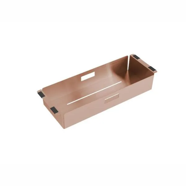 BANDEJA DE BACCO RETANGULAR PROFUNDA ROSE GOLD (20.04.00210)