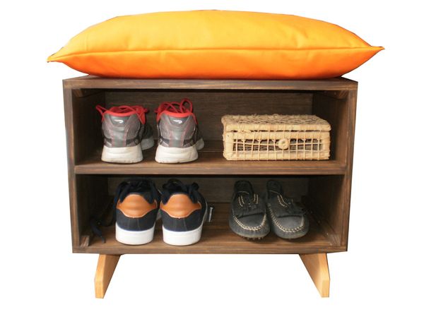 Sapateira Puff Orange