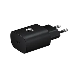 Carregador Turbo Tipo C - Qc 3.0 - Até 25w - Preto - Gshield