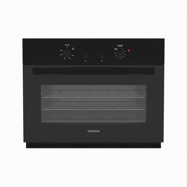 Forno de Embutir a Gas Venax 88,3L Totale Nero GIII 220v