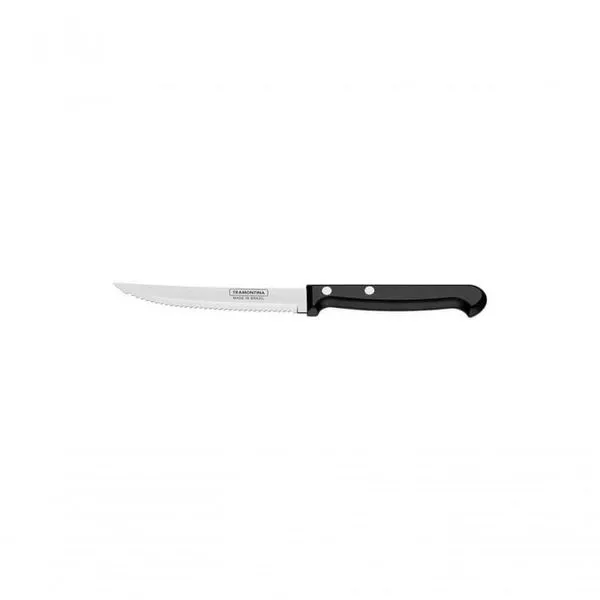 Faca Para Churrasco E Frutas Tramontina Ultracorte 5 Preta