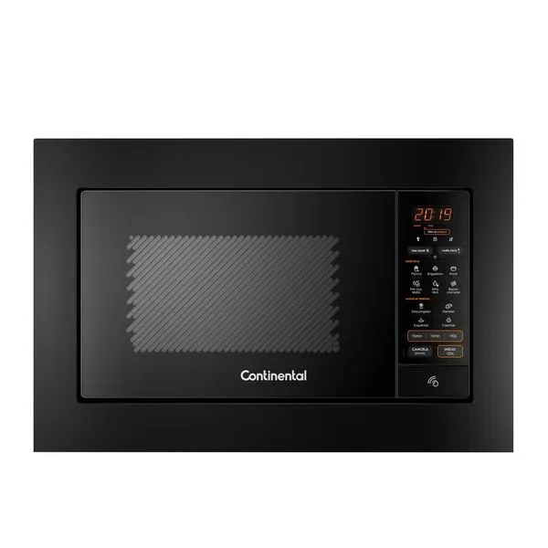 Micro-ondas de Embutir Continental 27L Preto MC2EP 127V