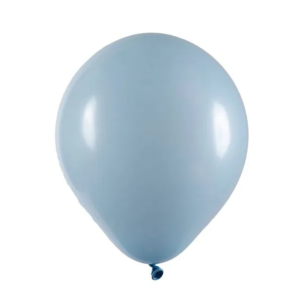 Balão Artlatex Buffet Redondo Nº7 com 50 Unidades Azul Claro UNICA