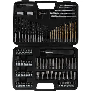 Conjunto de Brocas+Bits 109 Peças com Maleta Bolder