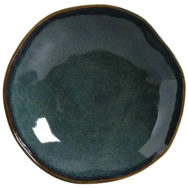 Prato Fundo Porto Brasil Orgânico Oceano Avulso 21cm Azul