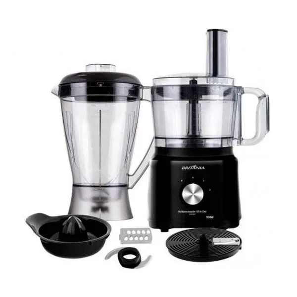 Multiprocessador All In One 900w Britânia Bmp900p 63302021 Preto 220v 220V
