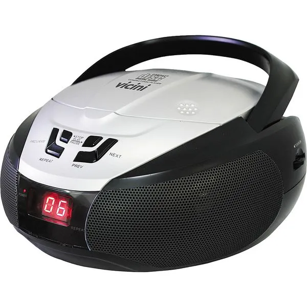 Radio com CD, AM/FM e Entrada Auxiliar Vicini VC-280