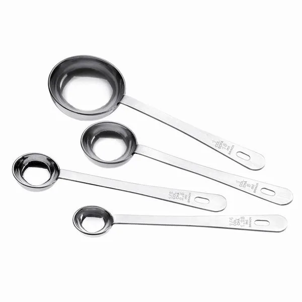 Medidor tipo Colher Brinox Top 2203/300 em Aço Inox  4 Peças