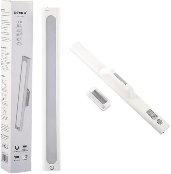 Luminaria Led Recarregável Barra Usb Quarto Cozinha Para Escritório Q-2070