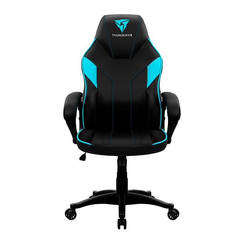 Cadeira Gamer ThunderX3 EC1 Preto/Ciano