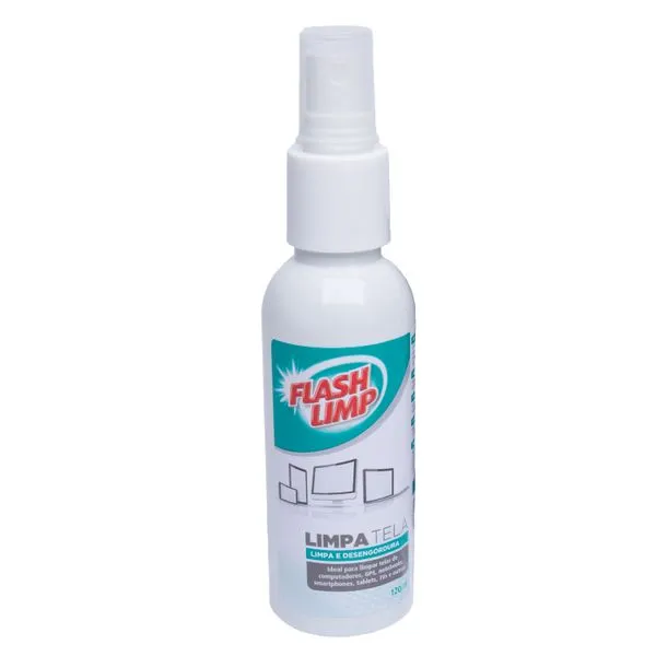 Limpa Telas 120ml Flash Limp SAN0788