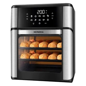 Fritadeira Air Fryer 12L Mondial Oven AFO12BI Preta 127V