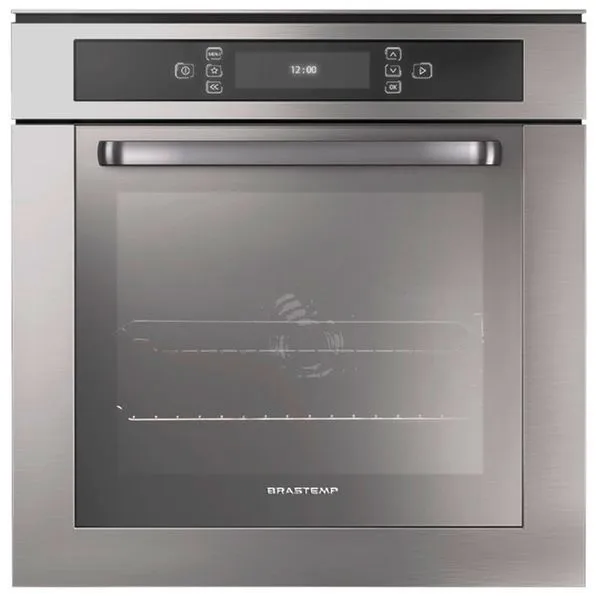 Forno Elétrico Embutir 67 litros BO260AR Brastemp Inox / 220V