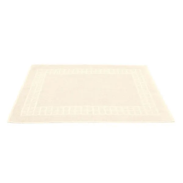Toalha Piso Domus 50x80cm Bouton Perola