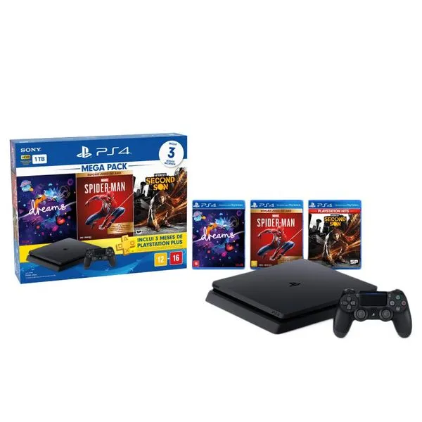 Console PlayStation 4 1TB Sony Bundle 17ª edição