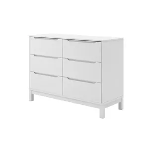 Cômoda Infantil Cozy com 6 Gavetas - Branco