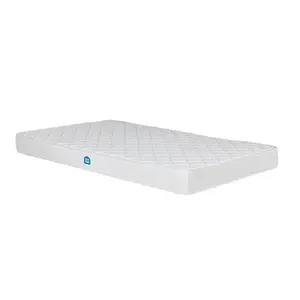 Colchão Solteiro Espuma D23 88CMX15CMX188CM Nuvem Casatema Branco Branco