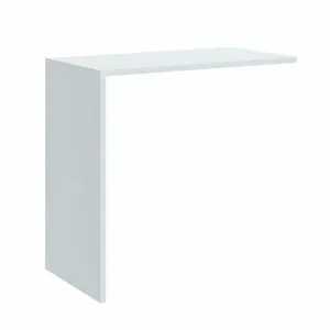 Mesa Complementar Office Requinte+ 100% 80cm Branco Line Branco Line