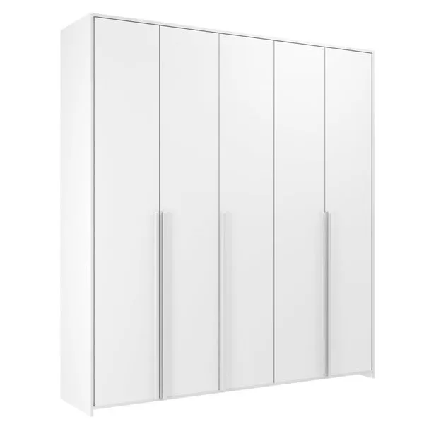 Guarda-roupa de Bebê 5 Portas Modulados Branco