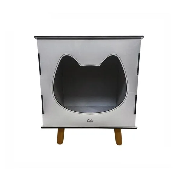 Mesa Pet Cat Line Toca para Gato - Champagne
