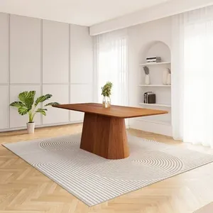 Mesa de Jantar Retangular 210cm Baobá CabeCasa MadeiraOriginals Cinamomo Canela