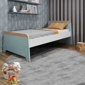 Cama Infantil Lorenza Branco/Verde Bellagio