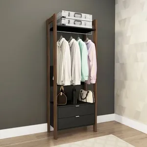 Closet Modulado com Arara e 2 Gavetas