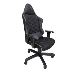 Cadeira Escritório Gamer Corino com Relax Cinza