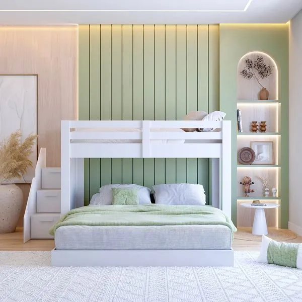 Beliche Casal Montessoriano Family Star Plus Casatema Branco