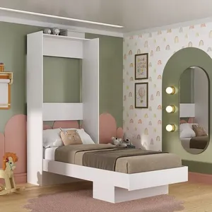 Cama Articulada Infantil/Juvenil com Nicho Branco