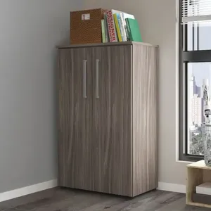 Armário para Escritório Multiuso com 2 Portas - Carvalho