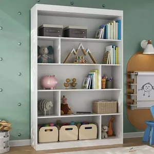 Nicho Infantil Organizador 4 Prateleiras Anni Yescasa Branco