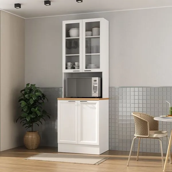 Paneleiro Duplo 70cm Soho CabeCasa MadeiraOriginals Branco